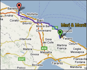 Mari e Monti Bed and breakfast - Trani